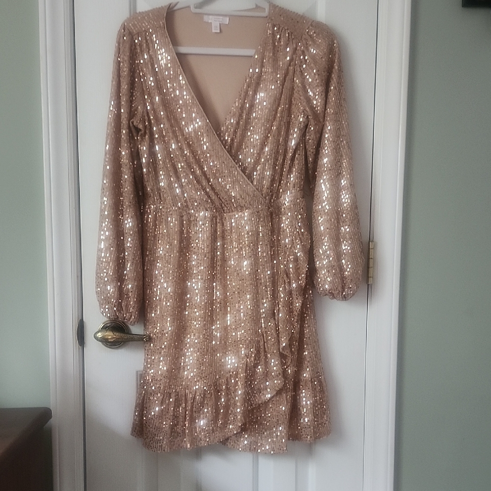 LC Lauren Conrad XS Tan Blouse